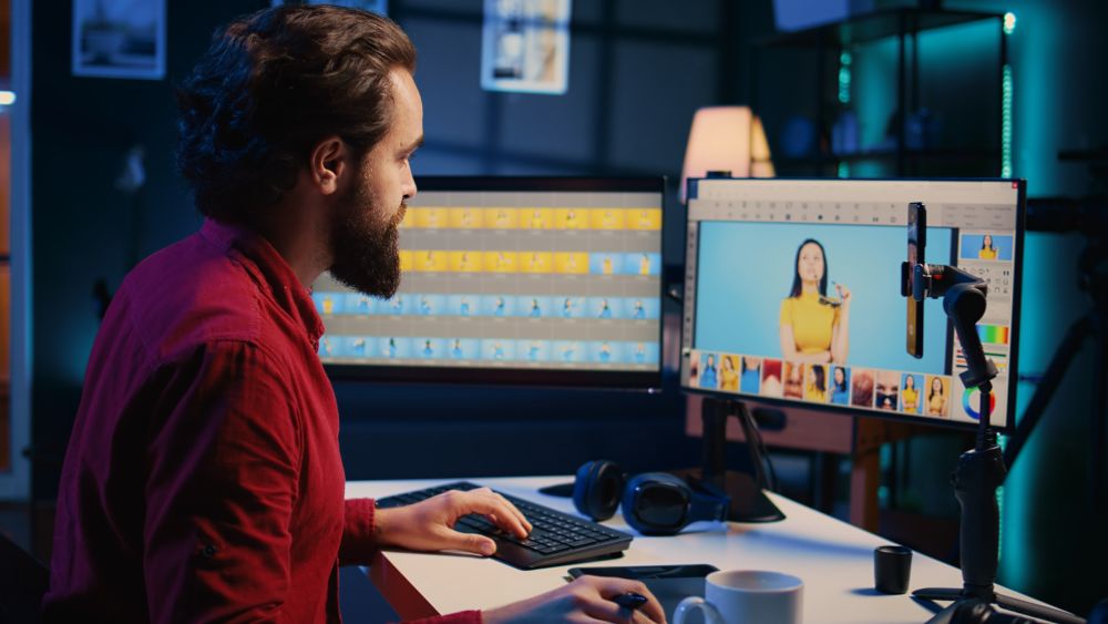 Motion graphics and animation